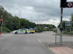 The child was hit on Birmingham New Road on Friday afternoon