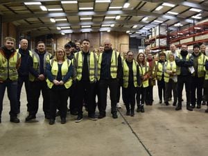 Employees celebrate the creation of the Blackheath Employee Owned Trust
