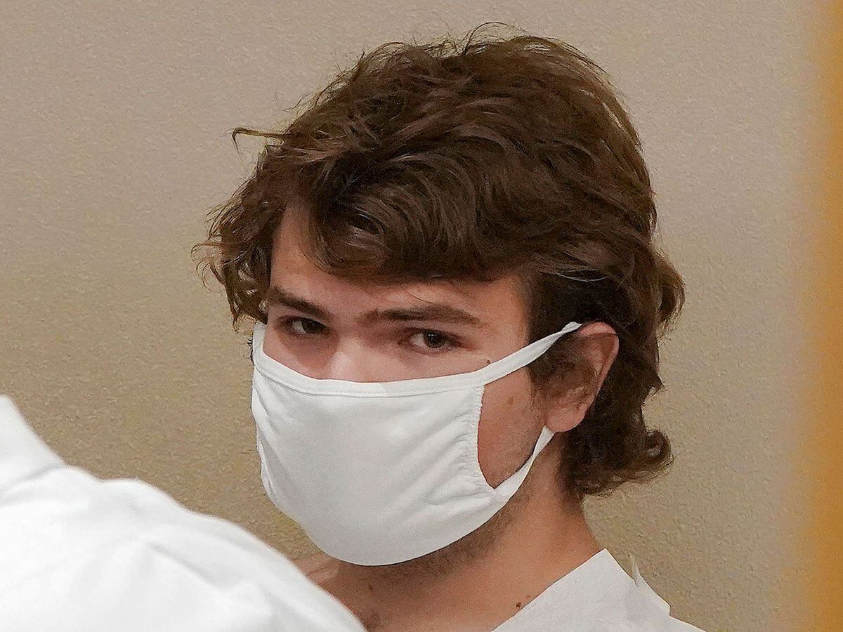 Payton Gendron appears during his arraignment in Buffalo City Court, Saturday, May 14, 2022, in Buffalo, NY