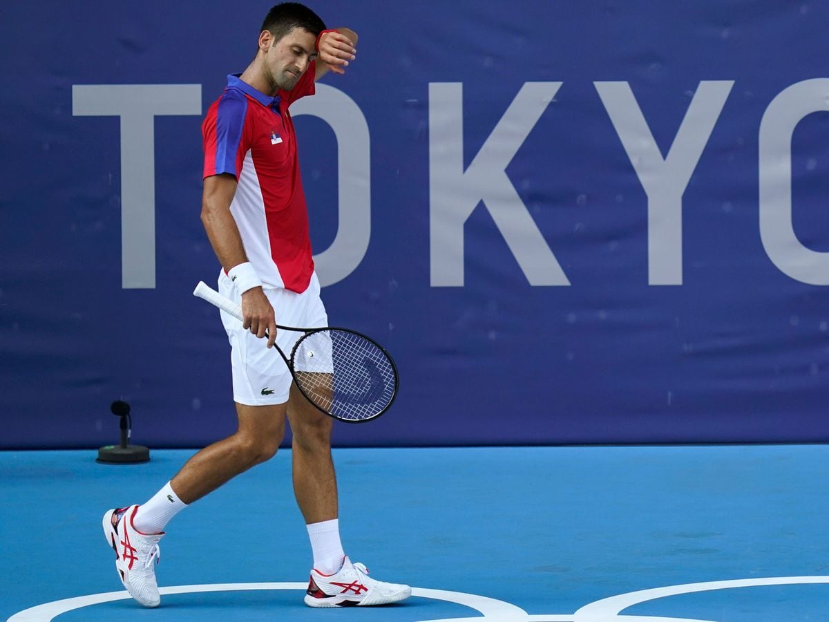 Novak Djokovic says his game ‘fell apart’ as singles Golden Slam dream ...