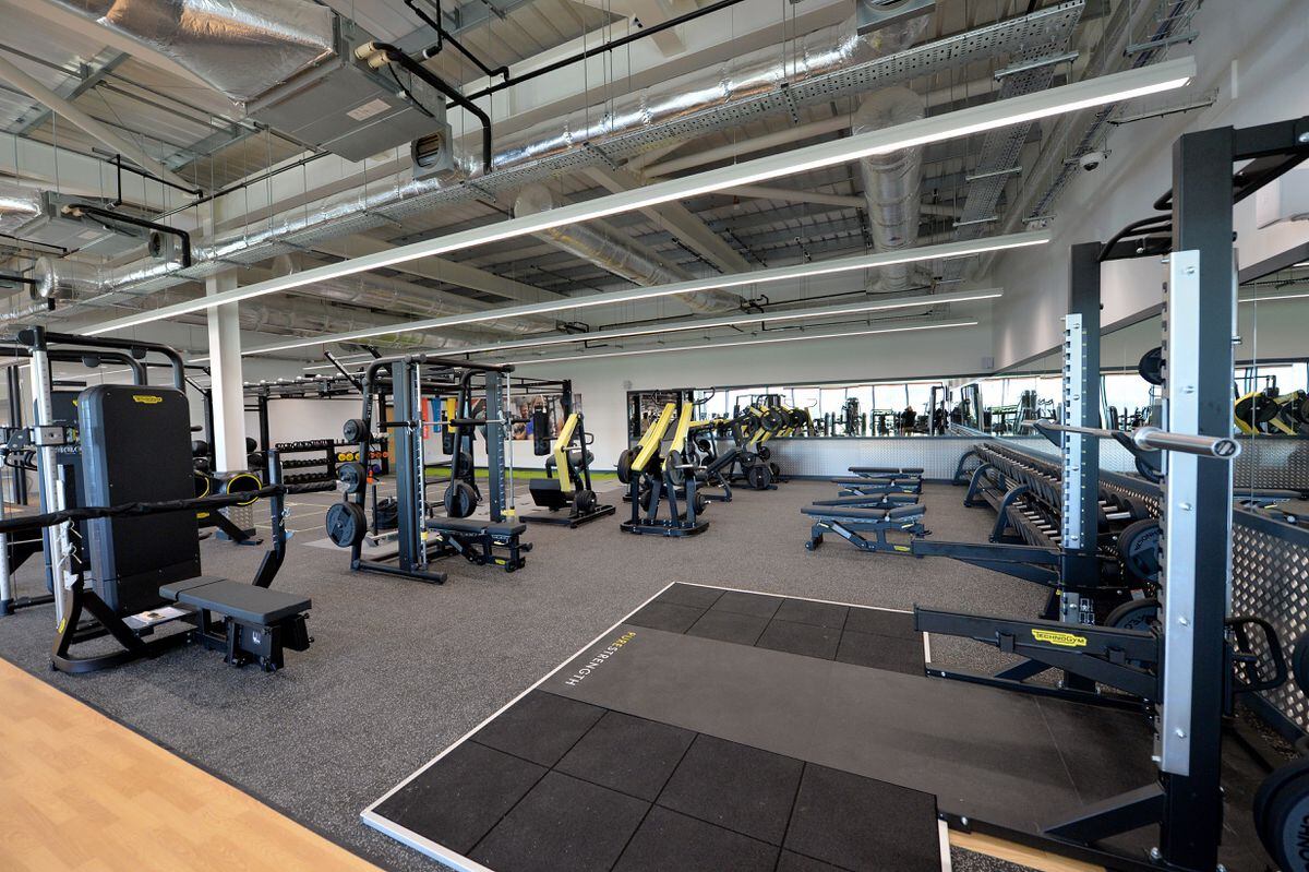 The Duncan Edwards Leisure Cente gym