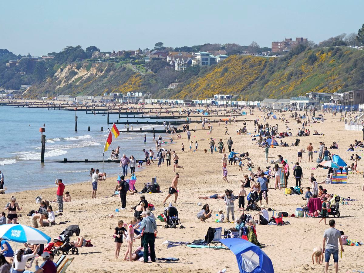 Bournemouth and Poole are popular destinations during the summer. Photo: Andrew Matthews/PA Wire