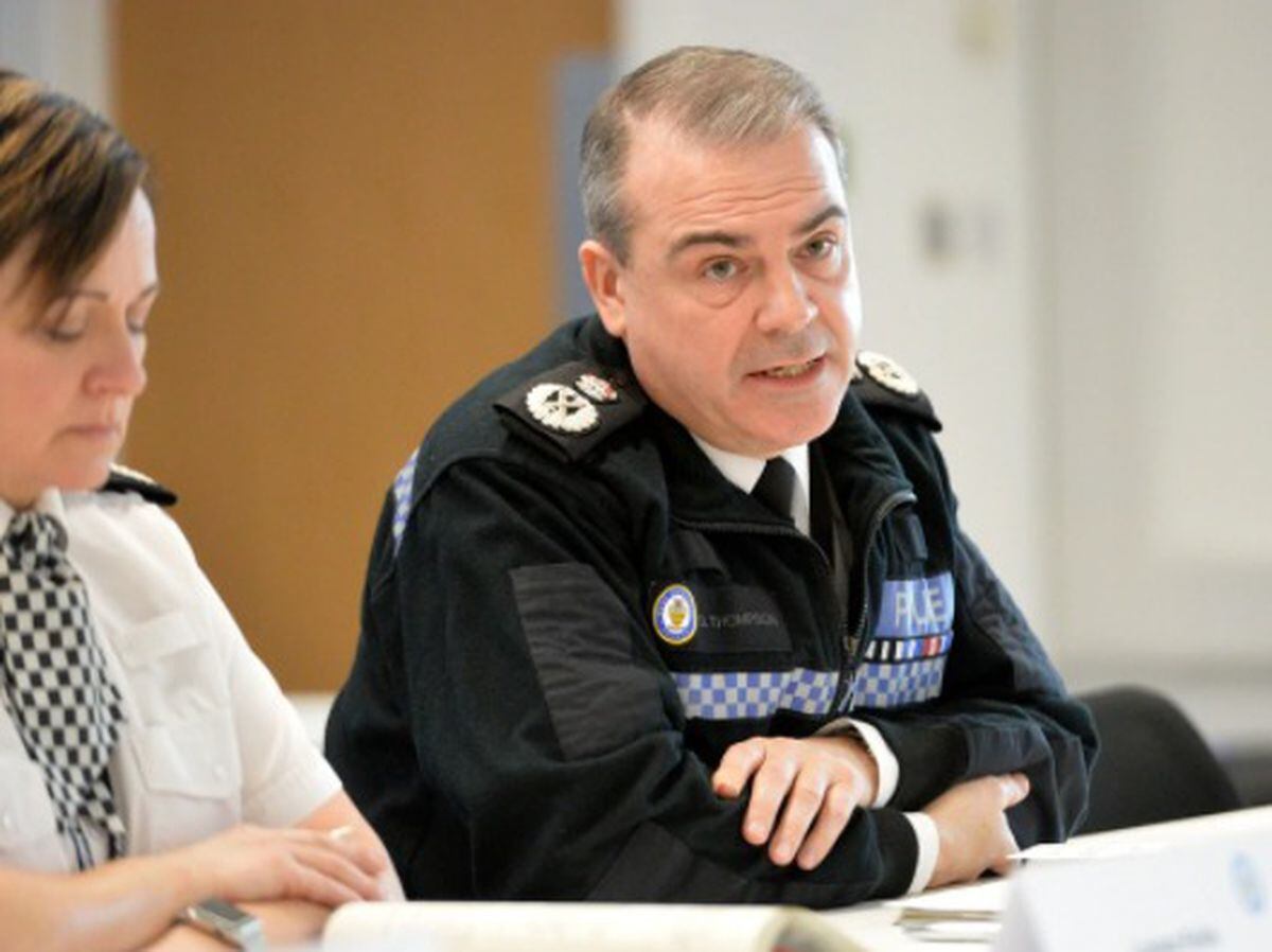 West Midlands Police Chief Constable Sir David Thompson
