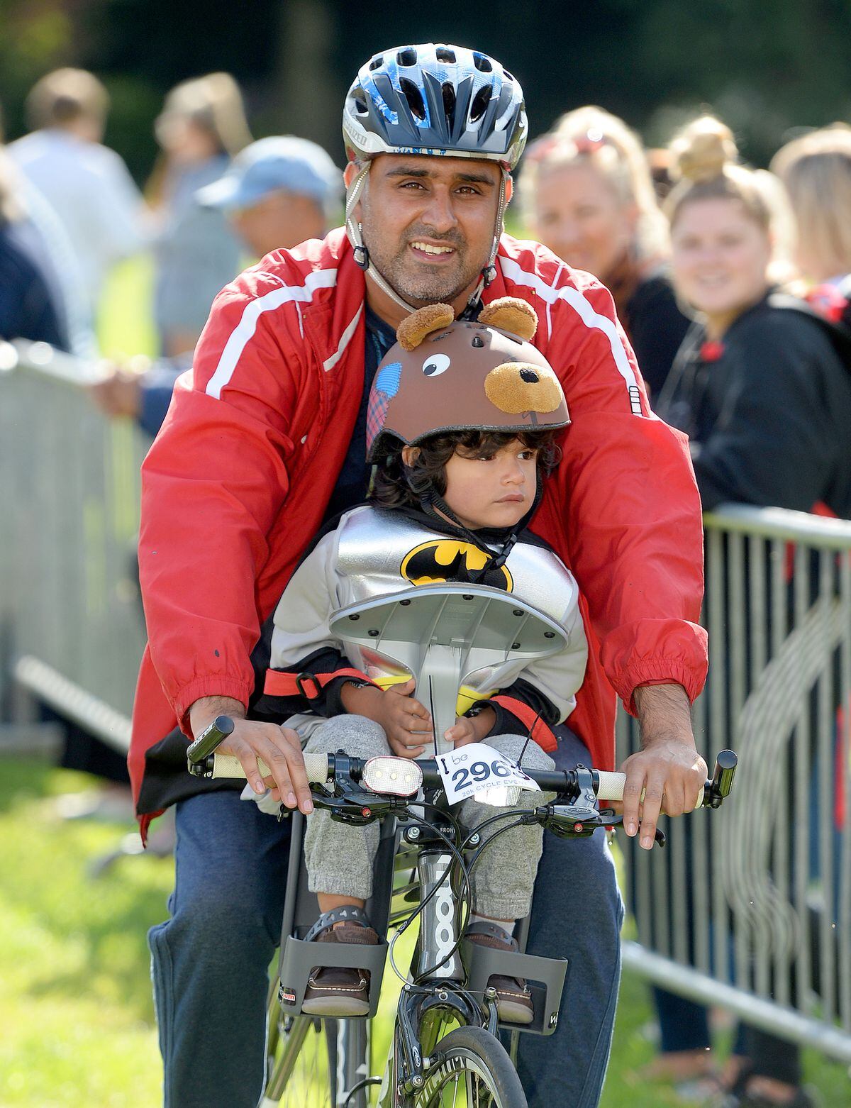 Riders young and old took part on the day 