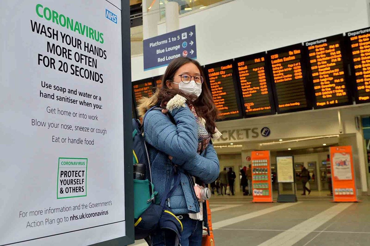 Health warnings have been in place at Grand Central and New Street Station