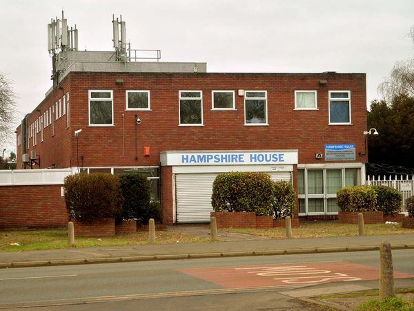 Hampshire House, soon to be demolished to make way for a new development.