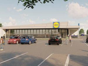Artist impression of proposed Lidl superstore in Park Lane, Darlaston. PIC: Whittam Cox Architects