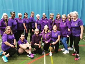SWN Diamonds were successful in a first ever walking netball tournament event in Burton upon Trent