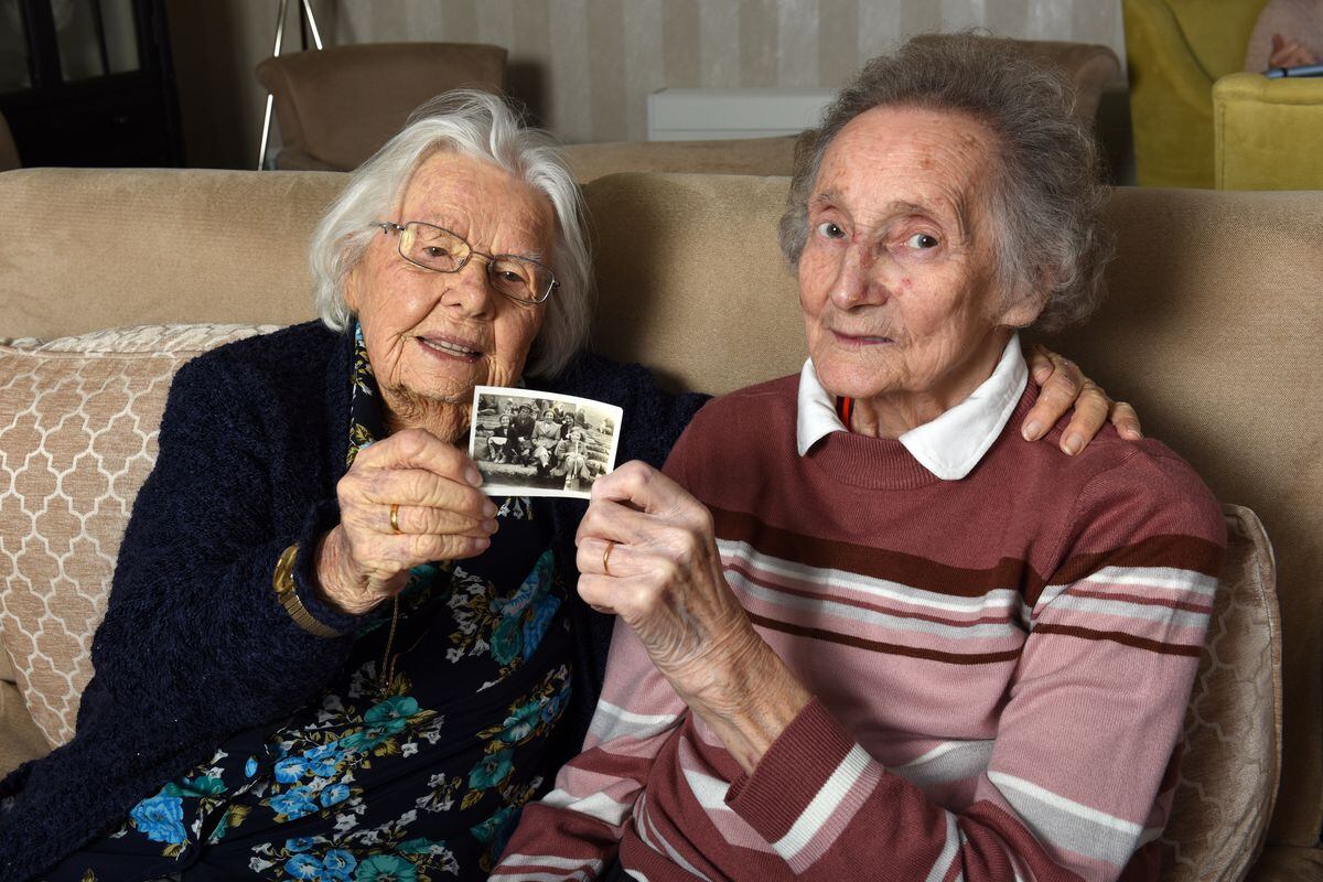 Elderly best friends reunited in Stafford after 70 years apart | Express &  Star