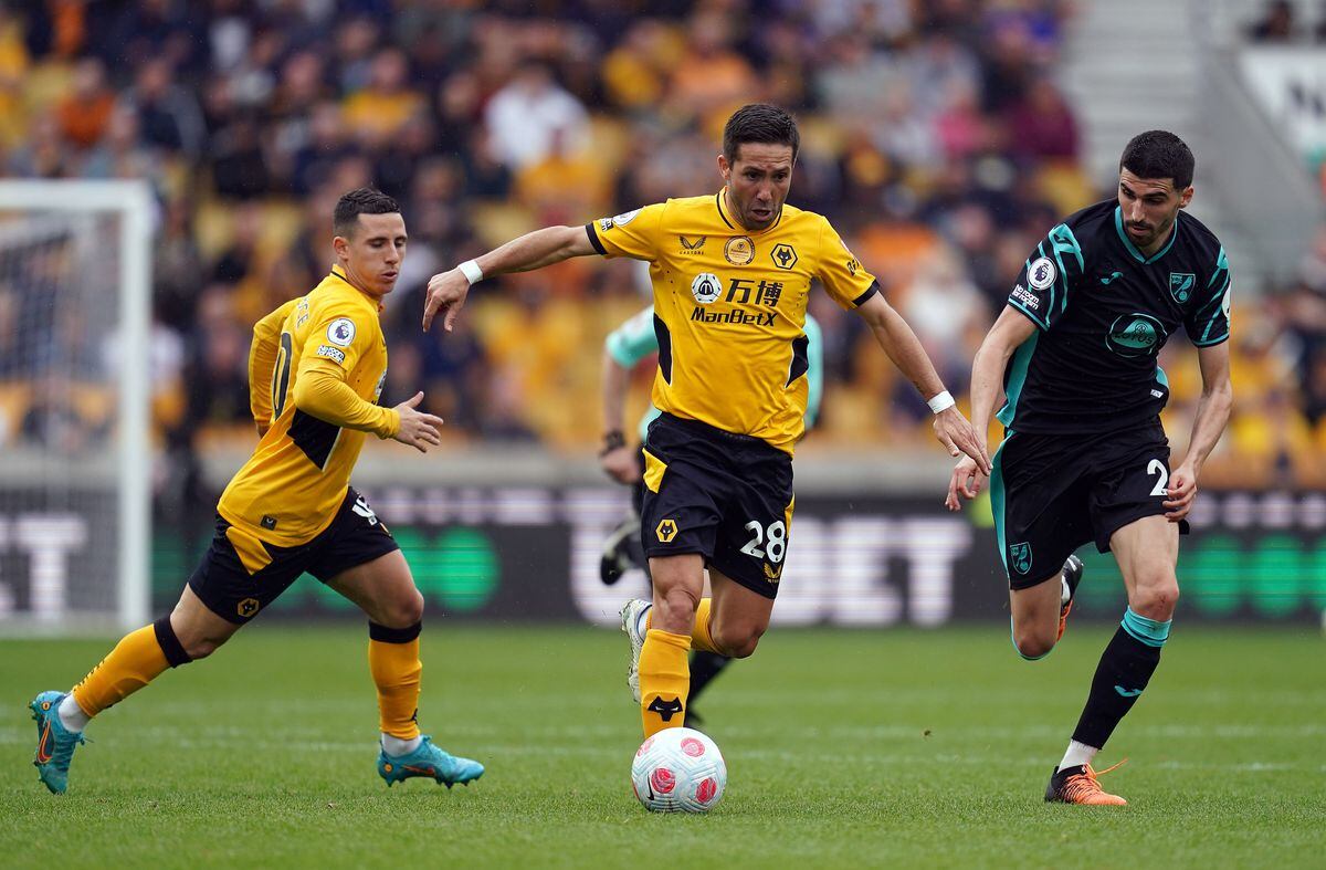               Wolverhampton Wanderers' Joao Moutinho 