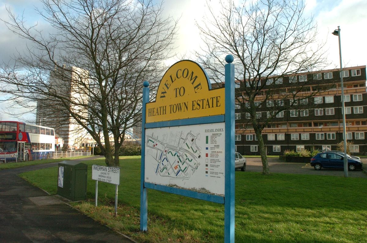 The Heath Town estate in Wolverhampton