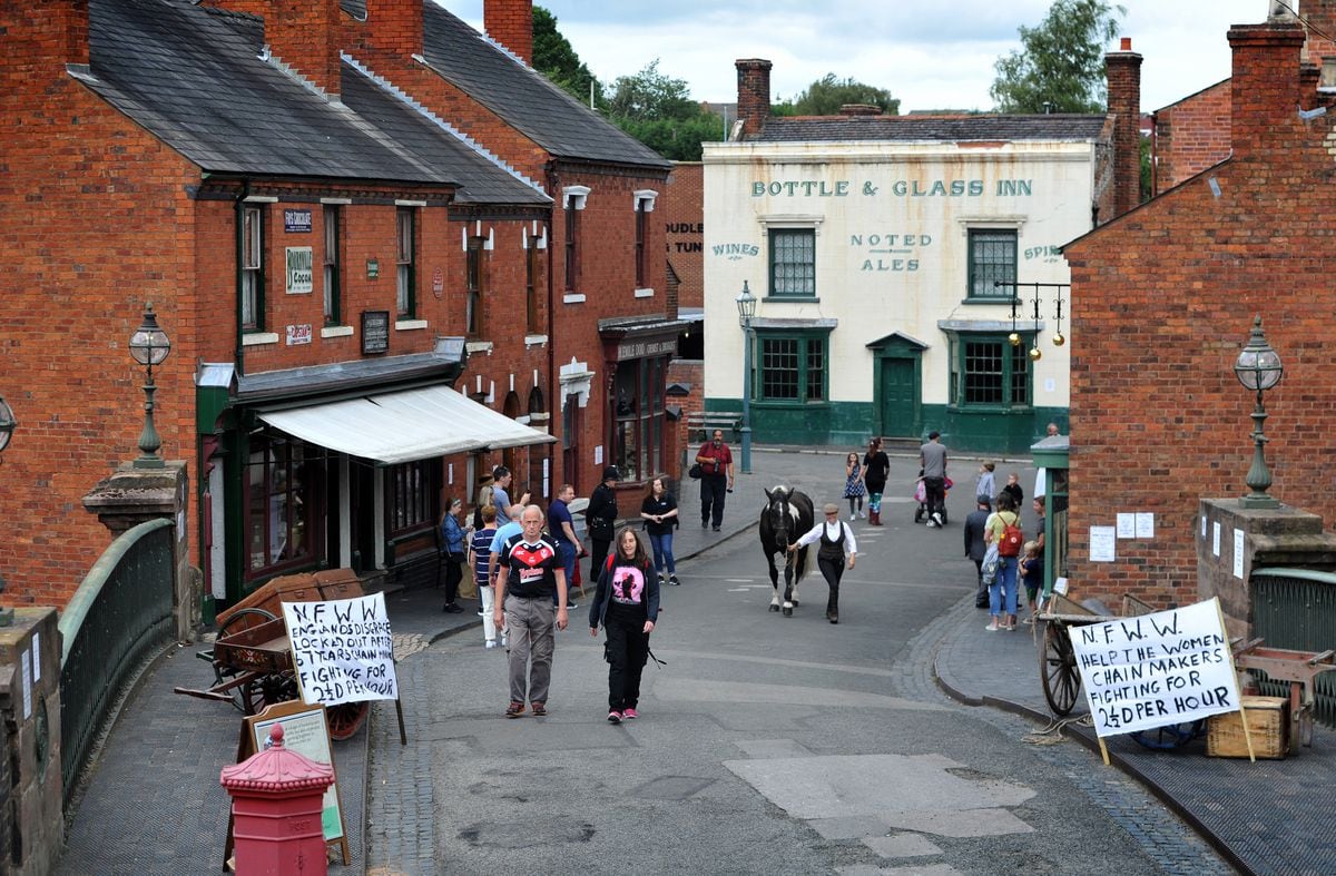The Black Country Living Museum was sold out on its first day back open