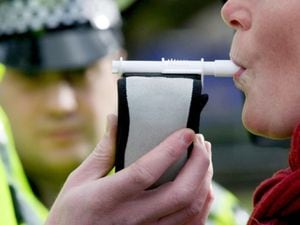 A stock image of a breath test