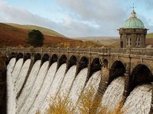 Lower than normal levels at the Elan Valley, which provides water for the West Midlands,