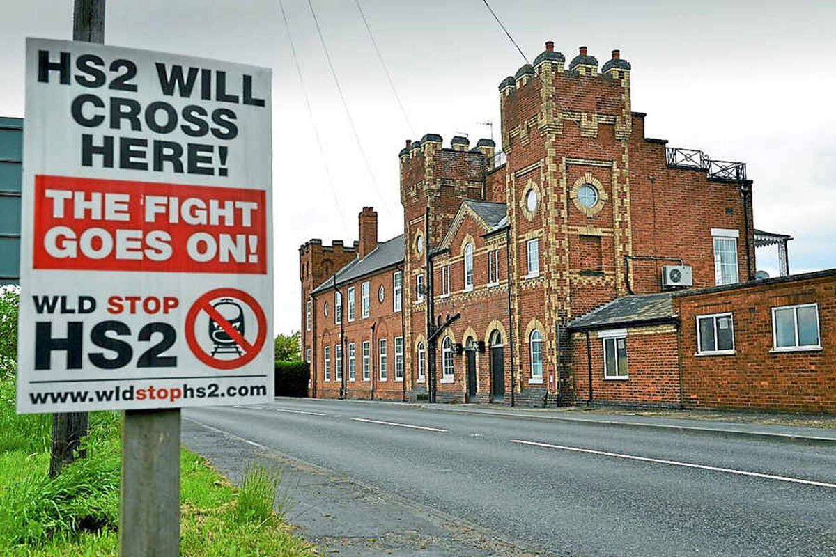 Devastation in wake of HS2 route revealed
