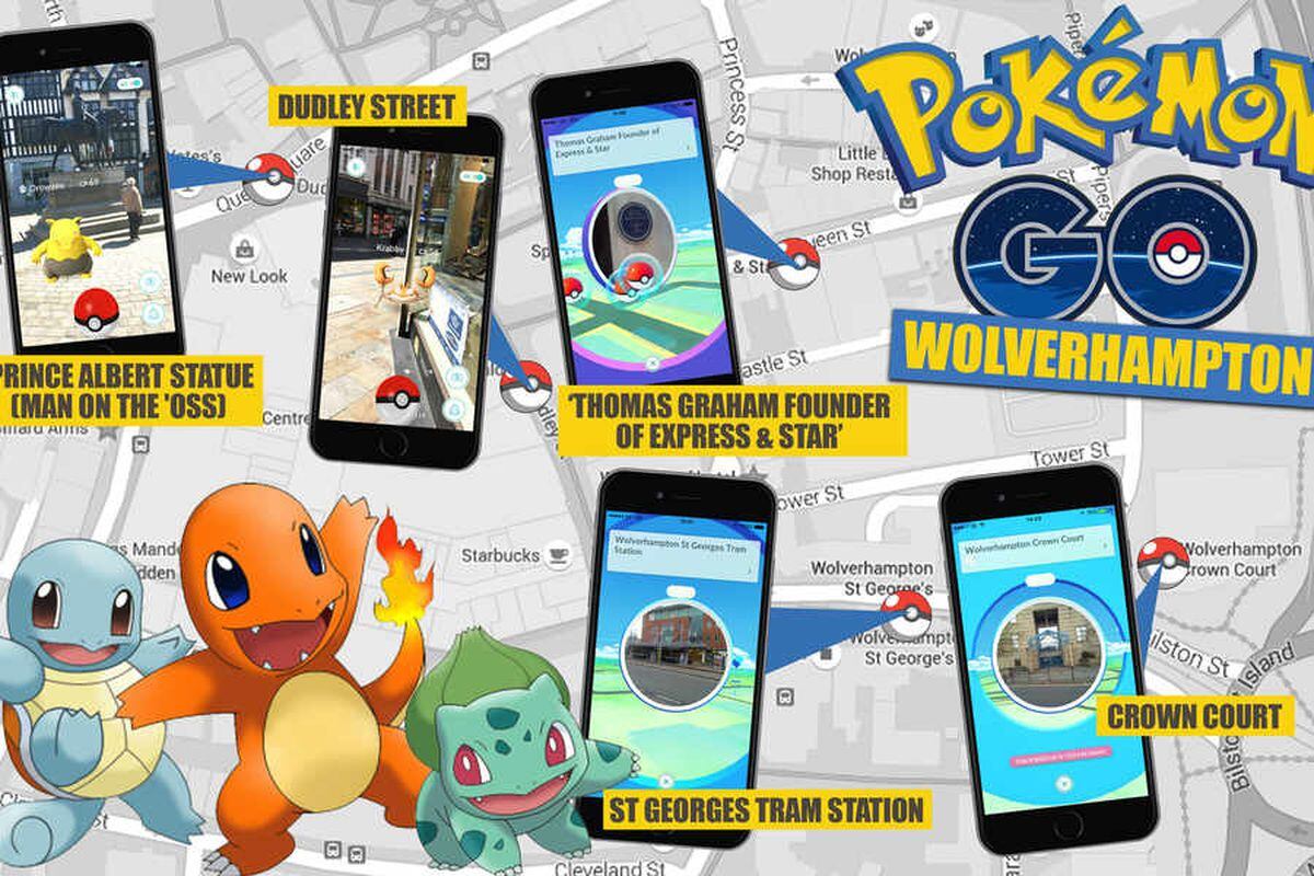 Pokemon Go: Pokemania arrives, so go catch 'em all in Wolverhampton