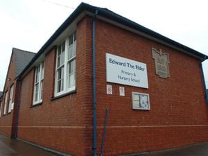 The former Edward the Elder Primary School is being demolished