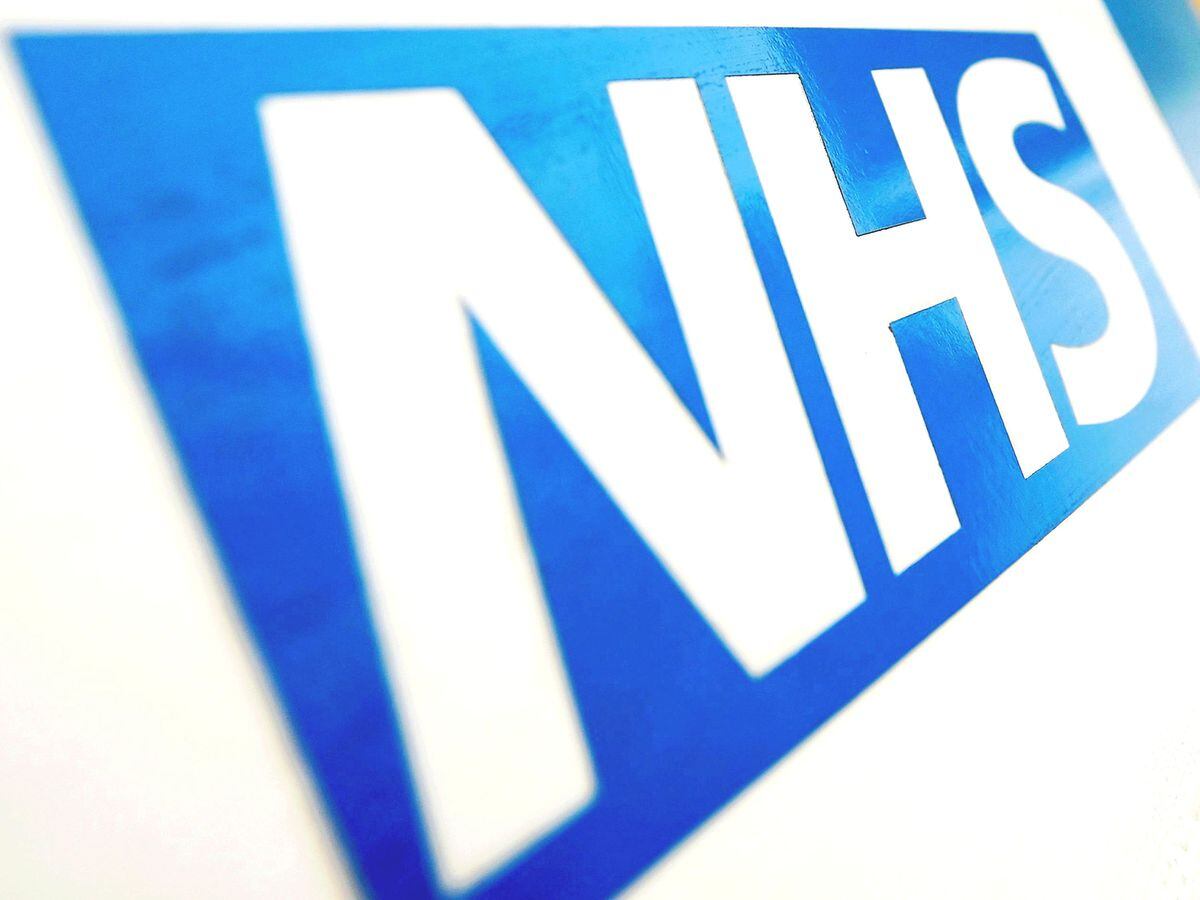 File photo dated 16/11/21 of the NHS logo