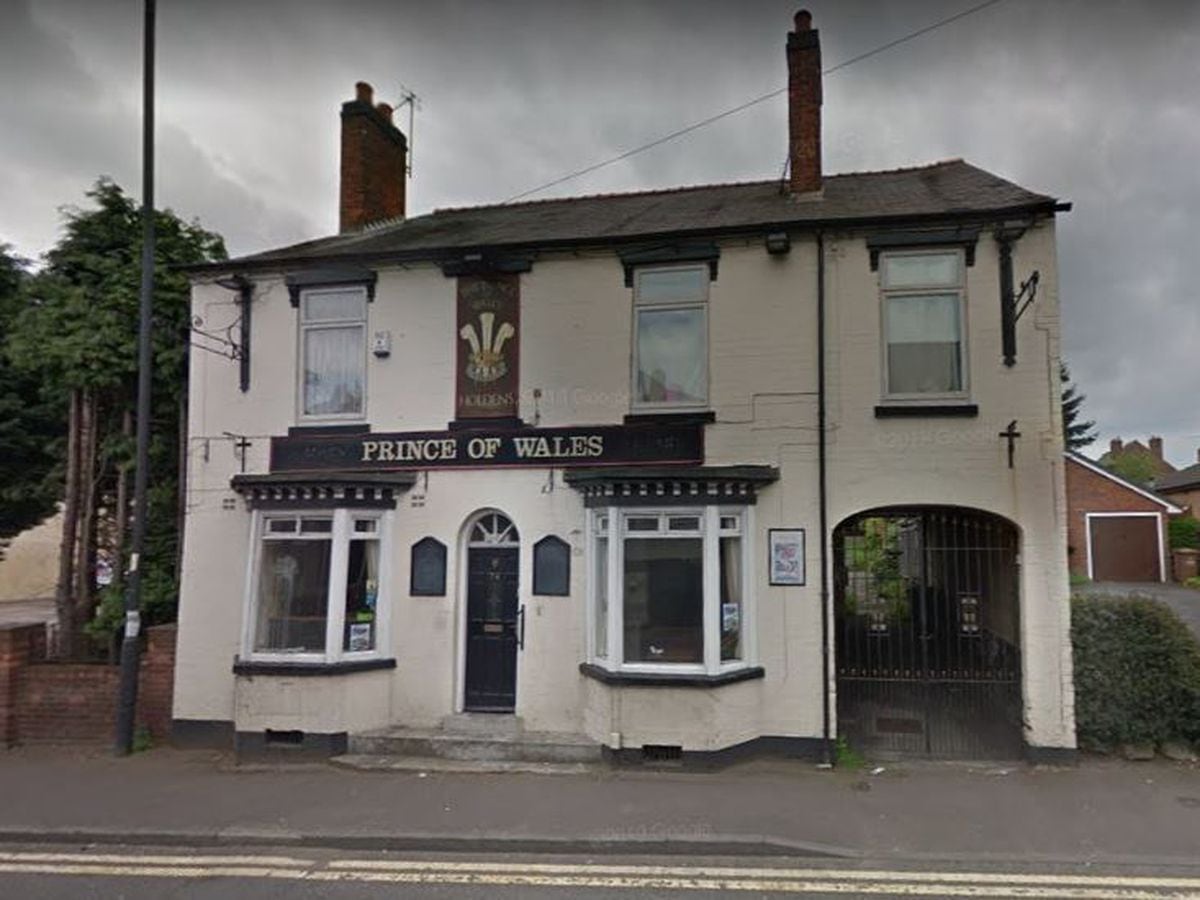 The former Prince of Wales pub in Walsall Road, Darlaston