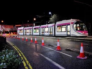 Midland Metro tram tested on new Bilston Road tracks ahead of road reopening 