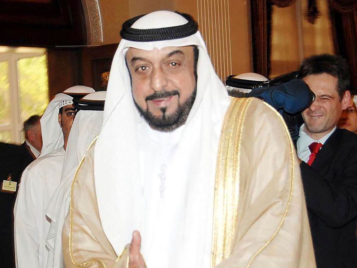 Sheikh Khalifa bin Zayed Al Nahyan in 2007
