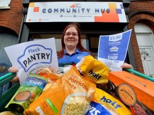 The Pleck Pantry is open once a week and provides up to 10 items for a £5 membership