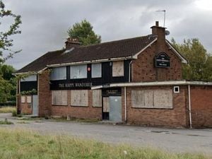 The vacant former Happy Wanderer pub in Green Lanes, Bilston, which is to be demolished to make way for 33 new apartments. Photo: Google