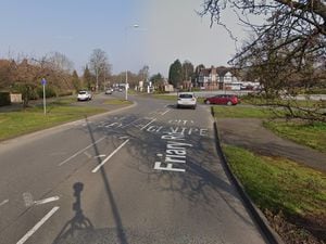 The stabbing occurred on Friary Road in Lichfield. Photo: Google Maps.