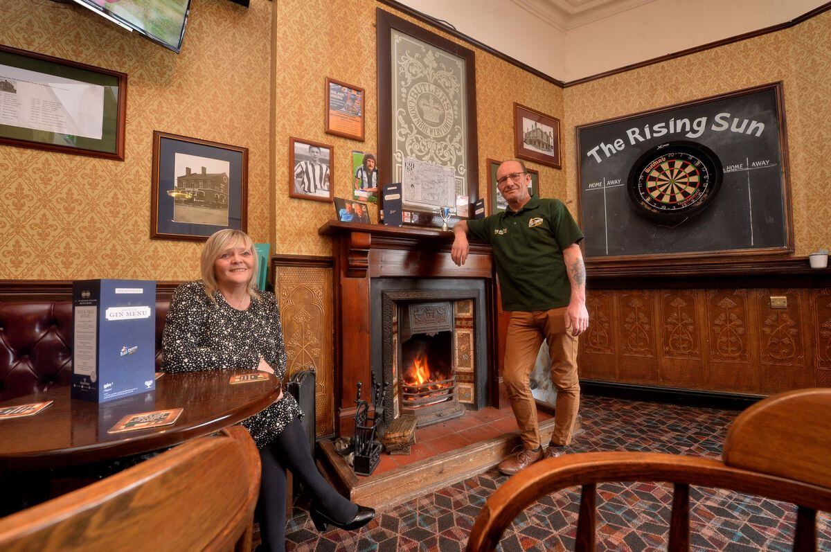 Malcolm and Julie Roberts have managed the pub for a decade.