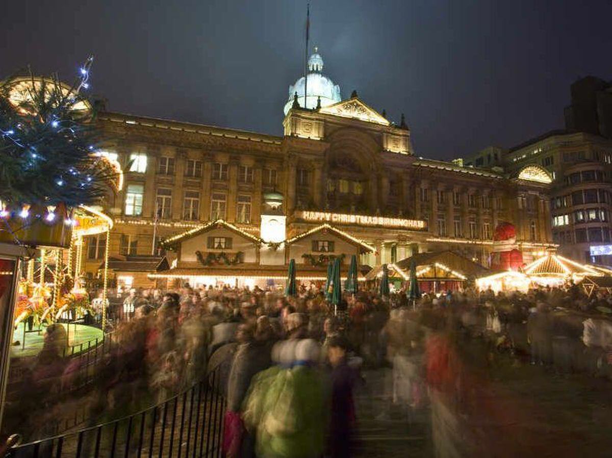 The German market in Birmingham attracts thousands of visitors