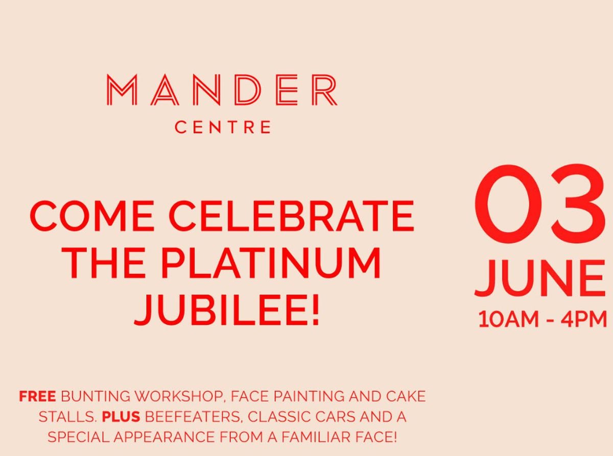 Celebrate the Jubilee with the Mander Centre