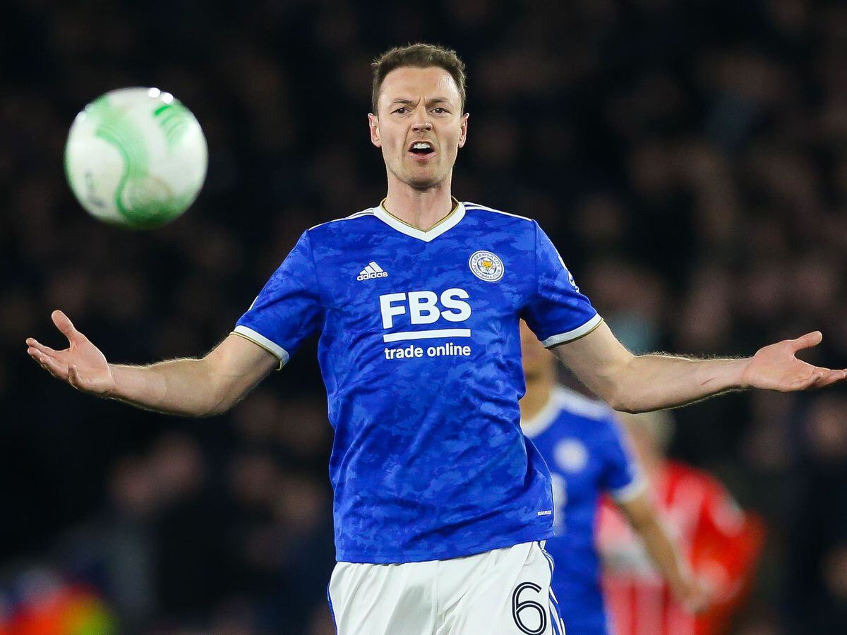 Leicester defender Jonny Evans will lead out his side in Sunday's Premier League opener against Brentford