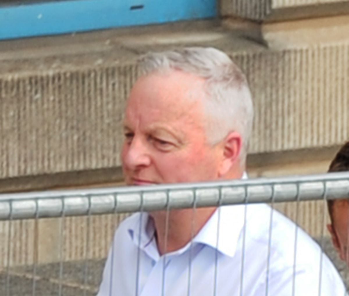 Stephen Roberts outside Wolverhampton Crown Court, where the case is being heard