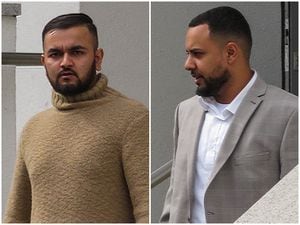Mohammed Ahad and Omar Ahmed outside Warwick Crown Court