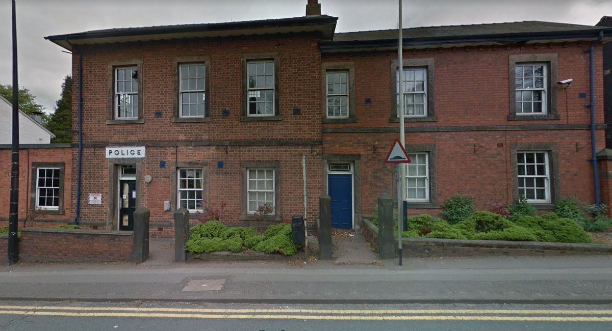 A Google Street View image of the former Stone Police Station in Radford Street Stone