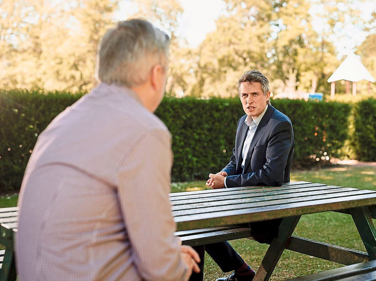 Gavin Williamson is often interviewed by our political editor, Peter Madeley, and understands the importance of local newspapers