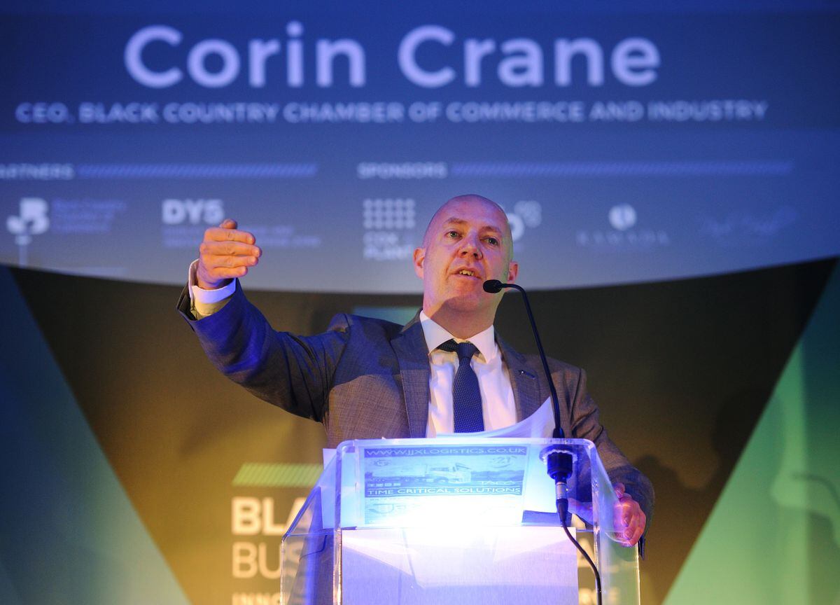 CEO of the Black Country Chamber of Commerce Corin Crane