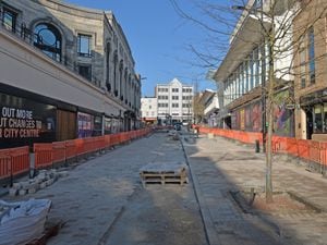 The roadworks saw the bulk of Victoria Street in Wolverhampton blocked off for months on end