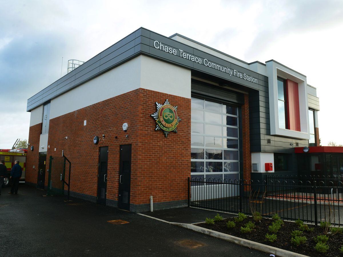 Chase Terrace Fire Station opened its doors in 2015