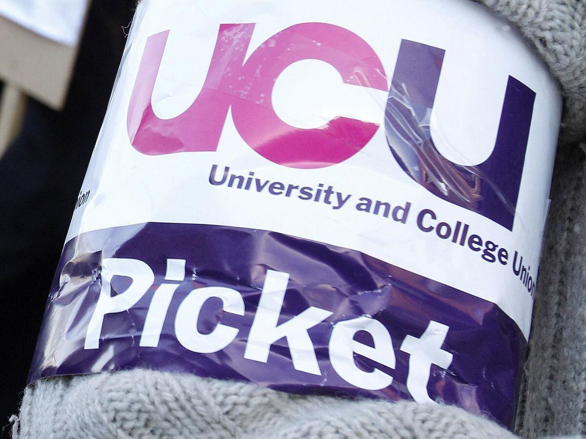 A University and College Union Picket armband