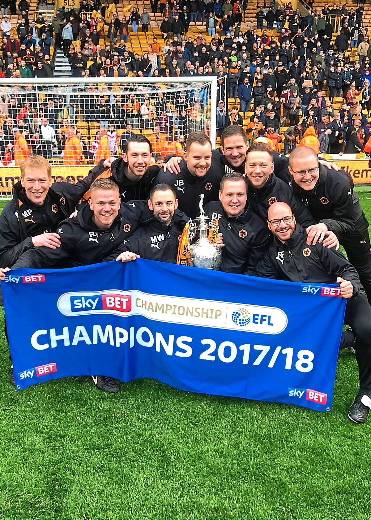 Title celebrations in 2017/18