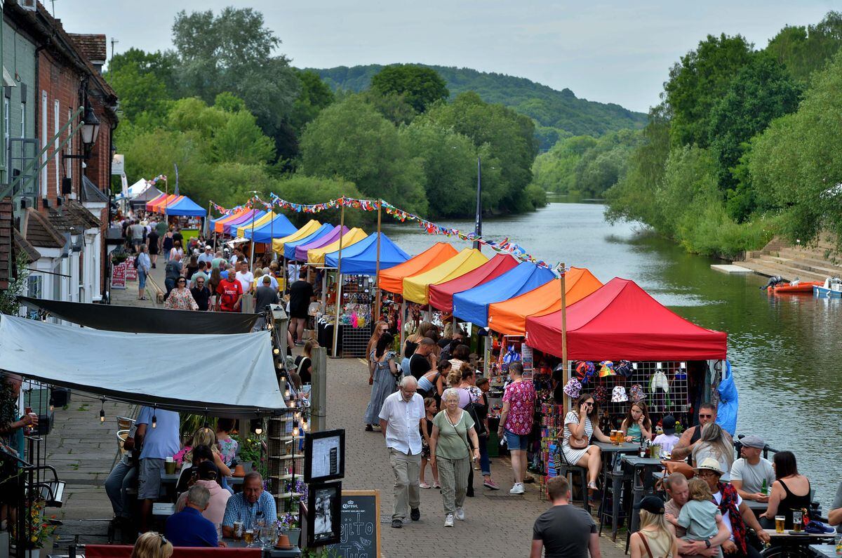 The Dine 'N' Devour Food & Artisan Festival has been enjoyed across the festival at different locations, such as in Bewdley in June