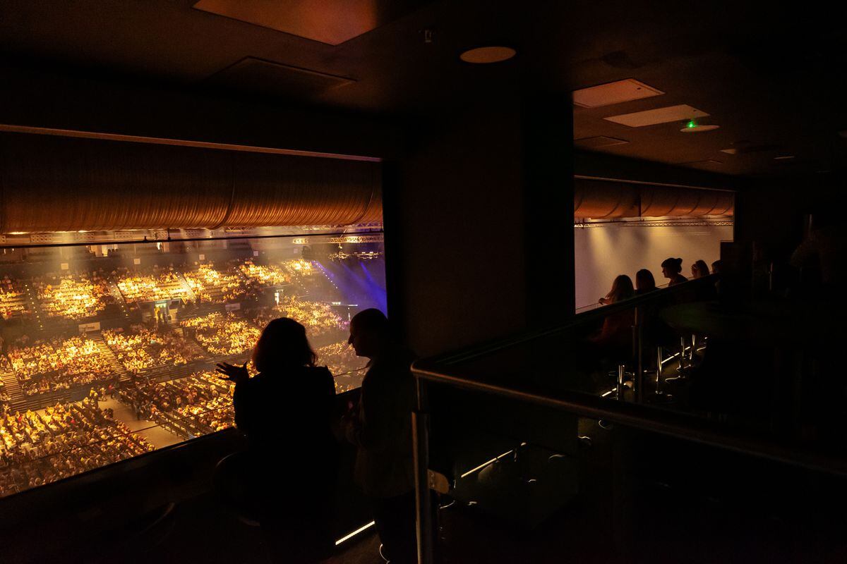 Premier Lounge offer panoramic views of Arena Birmingham
