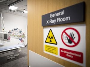 View of an X-ray room