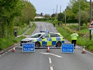 The scene of the crash at Callow Hill