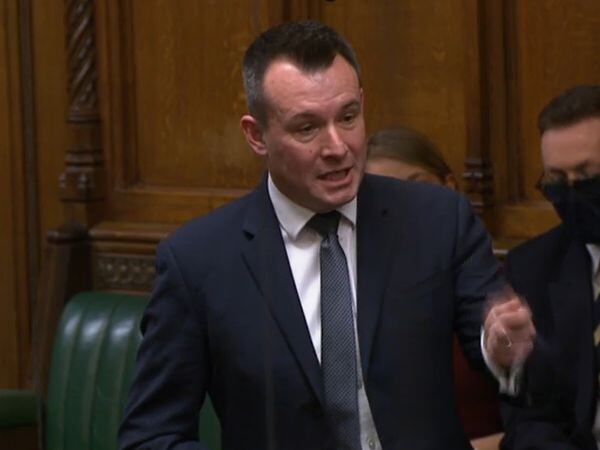 Wolverhampton South West MP Stuart Anderson speaking in the Commons