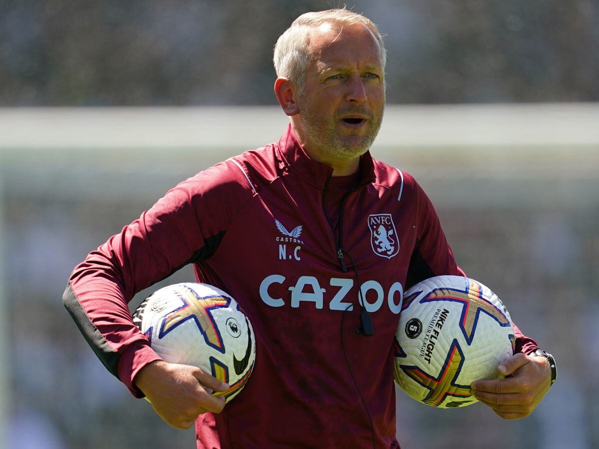 Former Aston Villa coach Neil Critchley during a pre-season friendly match at Walsall