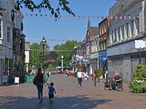 Stafford town centre has suffered from a loss of footfall