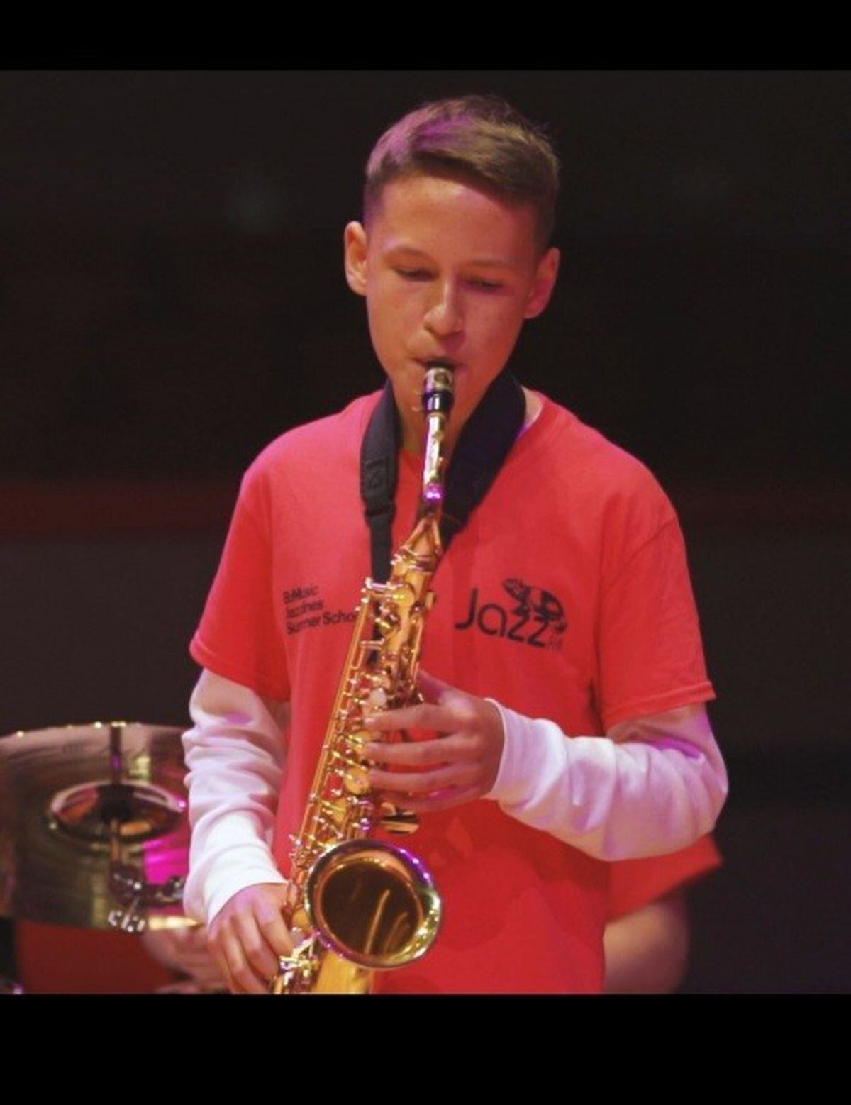 Louis also played saxophone - having reached grade 5