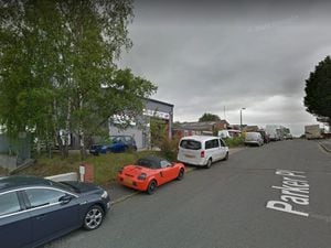 The fire broke out at a building on the Firs Industrial Estate in Kidderminster. Photo: Google Street Map